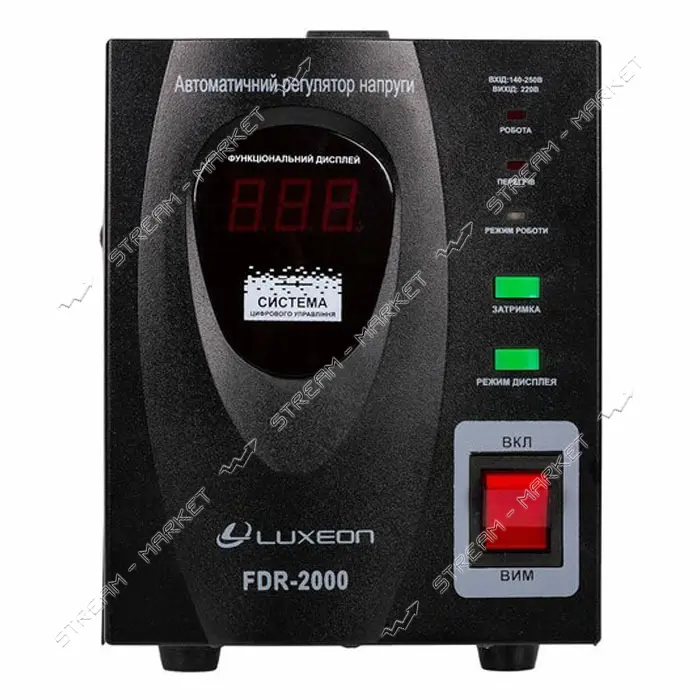 Стабилизатор напряжения Luxeon релейный тип FDR-2000VA