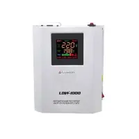 Стабилизатор напряжения Luxeon релейный тип LDW-1000 белый                                          