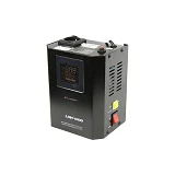 Стабилизатор напряжения Luxeon релейный тип LDW-1000 черный                                         