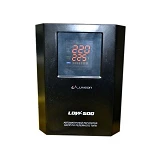 Стабилизатор напряжения Luxeon релейный тип LDW-500 черный                                          