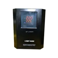 Стабилизатор напряжения Luxeon релейный тип LDW-500 черный                                          