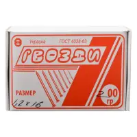 Гвоздь 1.2х16 200г                                                                                  