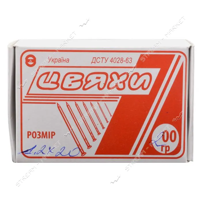 Гвоздь 1.2х20 200г