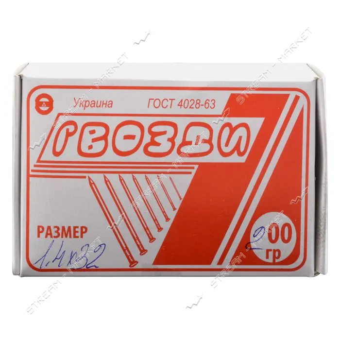 Гвоздь 1.4х32 200г                                                                                  