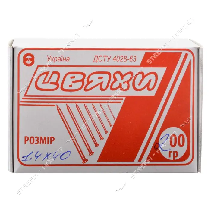 Гвоздь 1.4х40 200 г                                                                                 