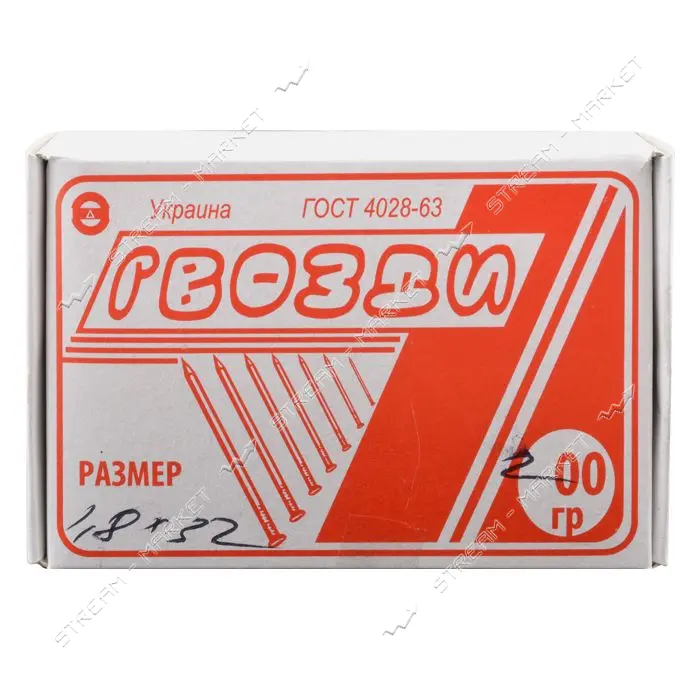 Гвоздь 1.8х32 200г                                                                                  