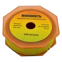 Мононить армированная пломбировочная d0.8мм 100м                                                    