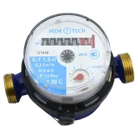 Счетчик для холодной воды 1/2" Гидротек E-T 1.6-U 2026г                                             