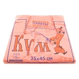 Пакет полиэтиленовый майка Кум 12мкм 25х45 100шт