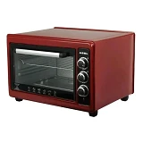 Духовка Asel 1300Вт 33л таймер цвет красный