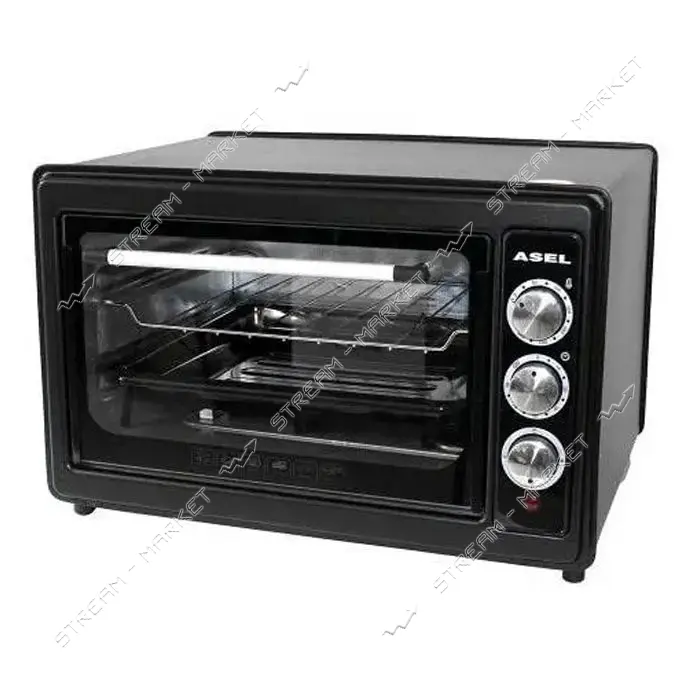 Духовка Asel 1300Вт 33л таймер цвет черный