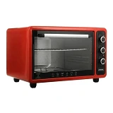 Духовка Asel 1300Вт 40л таймер красный                                                              