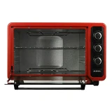 Духовка Asel 1300Вт 40л таймер красный                                                              