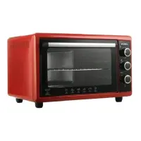 Духовка Asel 1500 Вт 50 л таймер цвет красный                                                       