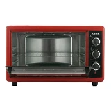 Духовка Asel 1500 Вт 50 л таймер цвет красный