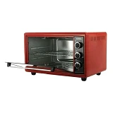Духовка Asel 1500 Вт 50 л таймер цвет красный
