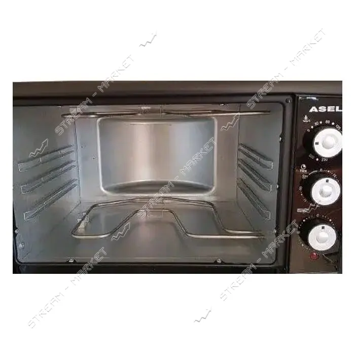 Духовка Asel 1500 Вт 50 л таймер цвет черный                                                        