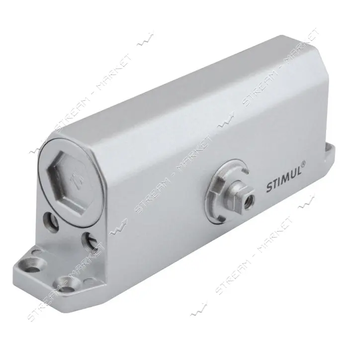 Доводчик дверной STIMUL (HC-051) SS (40-60 кг) серый