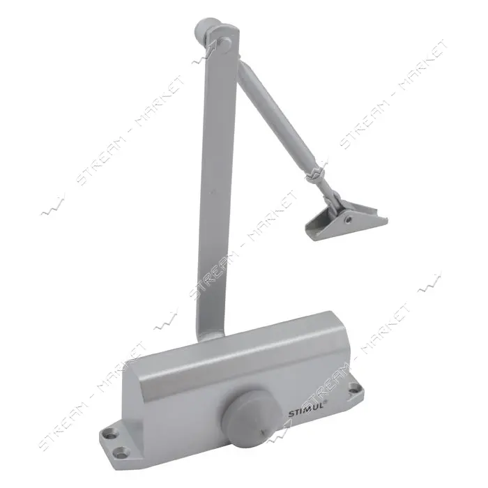 Доводчик дверной STIMUL (HC-051) SS (40-60 кг) серый