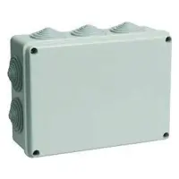 Коробка распределительная наружного монтажа 255х200х80 с резинками  IP65                            