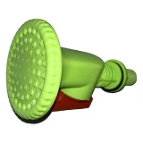 Душ комплект WaterPro SV-02 пластик 1/2" салатовый                                                  