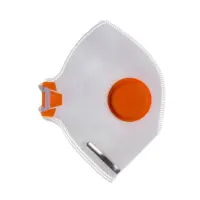 Респіратор Спектр з клапаном помаранчевий DR-0005 код-2ПК                                           