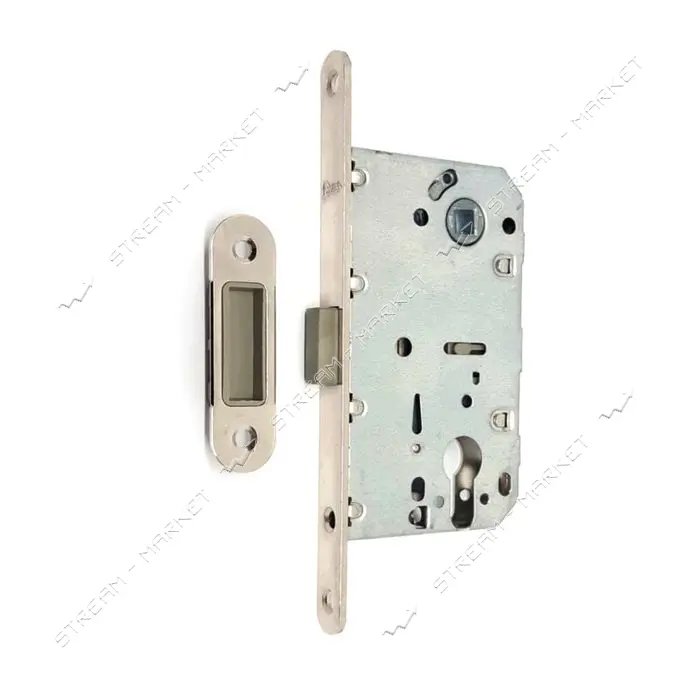 Межкомнатный механизм Class WC Magnet 410 С-S Ni магнитный сатин