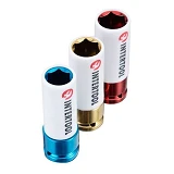 Набор ударных удлиненных головок Intertool ET-8502 1/2" 3шт 17 19 21мм Cr-Mo STORM