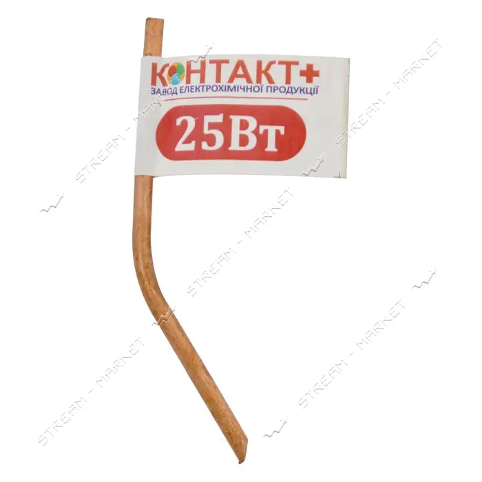 Жало паяльное Контакт плюс медное угловое 25Вт