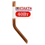 Жало паяльное Контакт плюс медное угловое 40 Вт