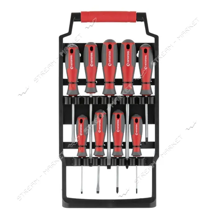 Набор точных отверток Intertool VT-3349 9шт                                                         
