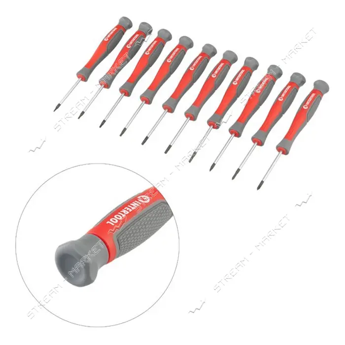 Набор точных отверток Intertool VT-3350 18шт