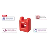 Инструмент для намагничивания и размагничивания отверток Intertool VT-9001 2 в 1 1шт