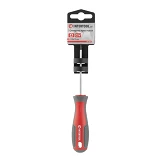 Отвертка крестовая Intertool VT-3313 PH0x75мм CR-V                                                  