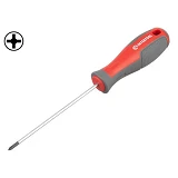 Отвертка крестовая Intertool VT-3314 PH0x100мм CR-V                                                 