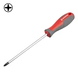 Отвертка крестовая Intertool VT-3322 PH2x150мм CR-V