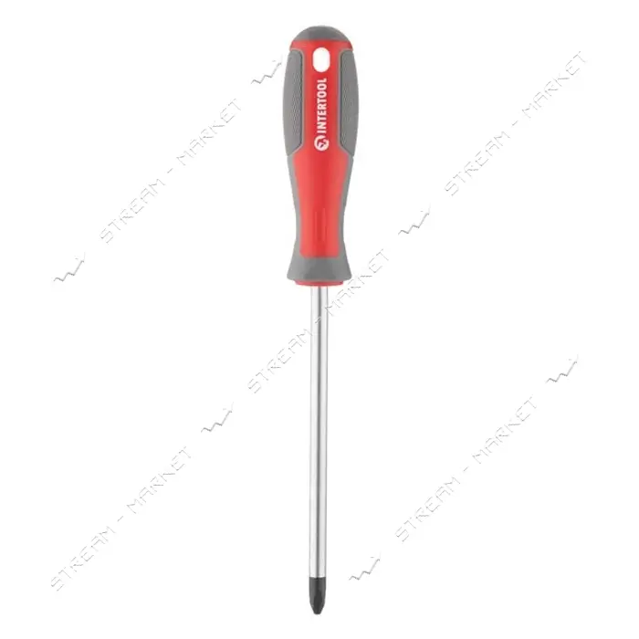 Отвертка крестовая Intertool VT-3324 PH3x150мм CR-V                                                 