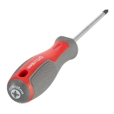 Отвертка крестовая Intertool VT-3332 PZ1x100мм CR-V                                                 
