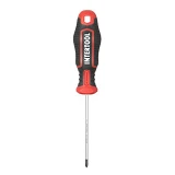 Отвертка крестовая Intertool VT-3413 PH0x75мм S2 Storm                                              