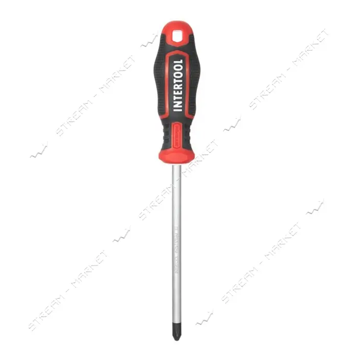 Отвертка крестовая Intertool VT-3416 PH1x100мм S2 Storm                                             