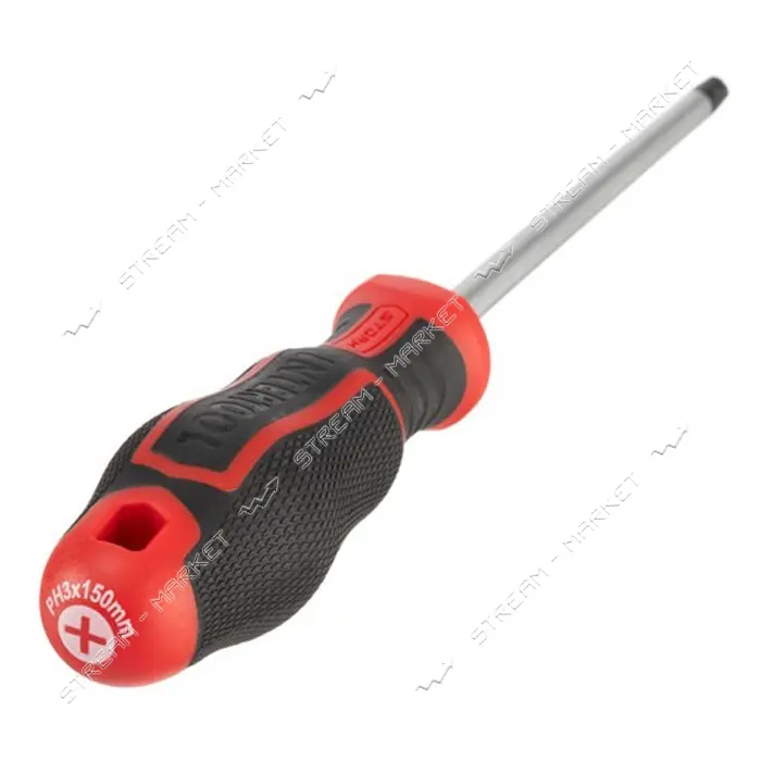 Отвертка крестовая Intertool VT-3424 PH3x150мм S2 Storm