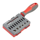 Отвертка с комплектом насадок Intertool VT-3345 16шт                                                
