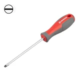 Отвертка шлицевая Intertool VT-3303 SL4.0x100мм CR-V                                                