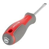 Отвертка шлицевая Intertool VT-3304 SL5.0x75мм CR-V