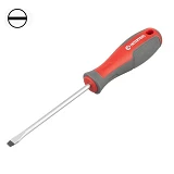 Отвертка шлицевая Intertool VT-3306 SL5.0x100мм CR-V                                                