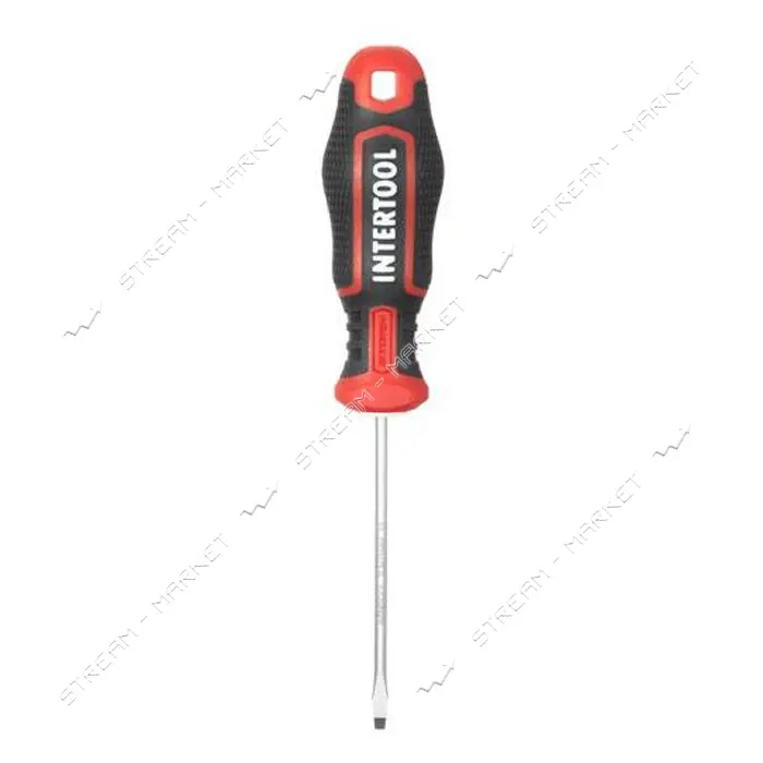Отвертка шлицевая Intertool VT-3401 SL3.0x75мм S2 Storm                                             