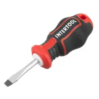 Отвертка шлицевая Intertool VT-3405 SL5.0x38мм S2 Storm                                             