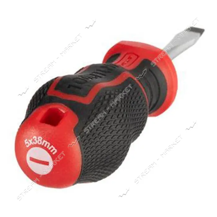 Отвертка шлицевая Intertool VT-3405 SL5.0x38мм S2 Storm                                             