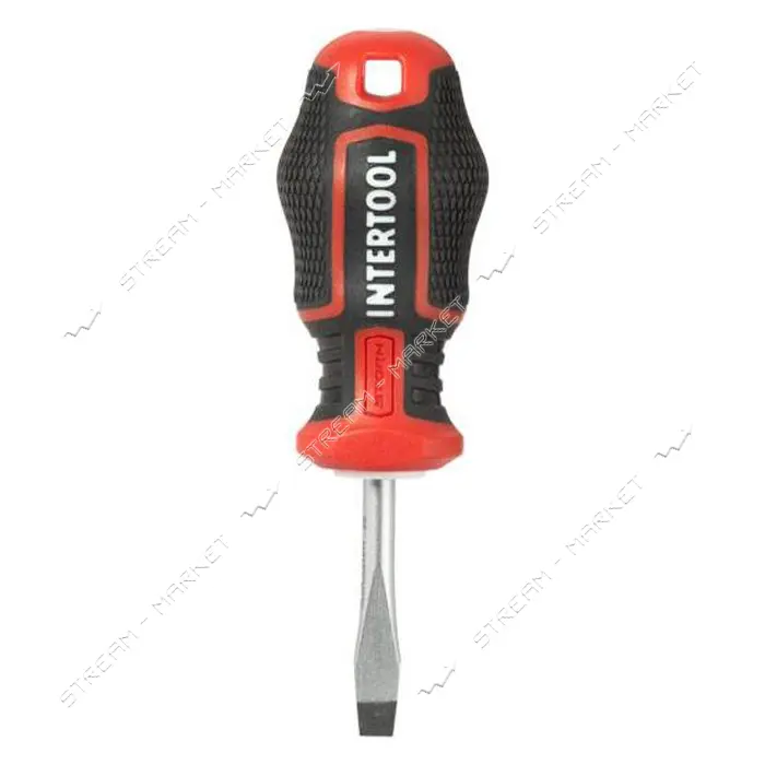 Отвертка шлицевая Intertool VT-3405 SL5.0x38мм S2 Storm                                             