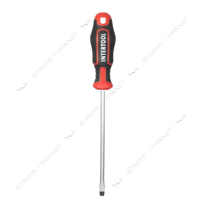Отвертка шлицевая Intertool VT-3406 SL5.0x100мм S2 Storm                                            